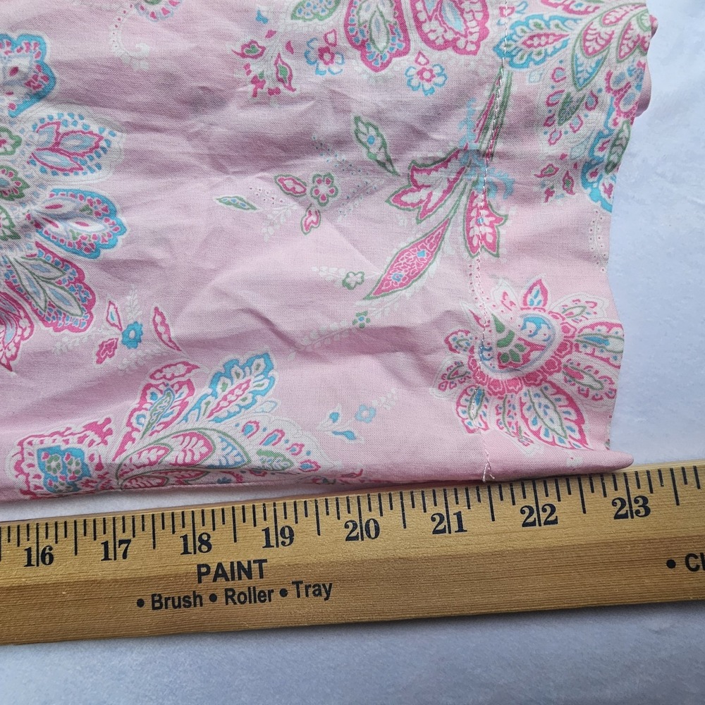 LAUREN Ralph Lauren Pink Pajama Set Women's Size XL Paisley Flowers NWT ($74.00) - Picture 4 of 14
